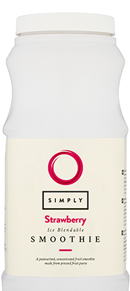Simply Strawberry Smoothie Mix 1 Litre