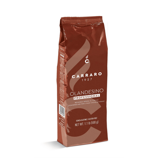A 1.1 lb bag of Carraro 1927 Olandesino Professional whole wheat spice blend, shown on a clean white background.