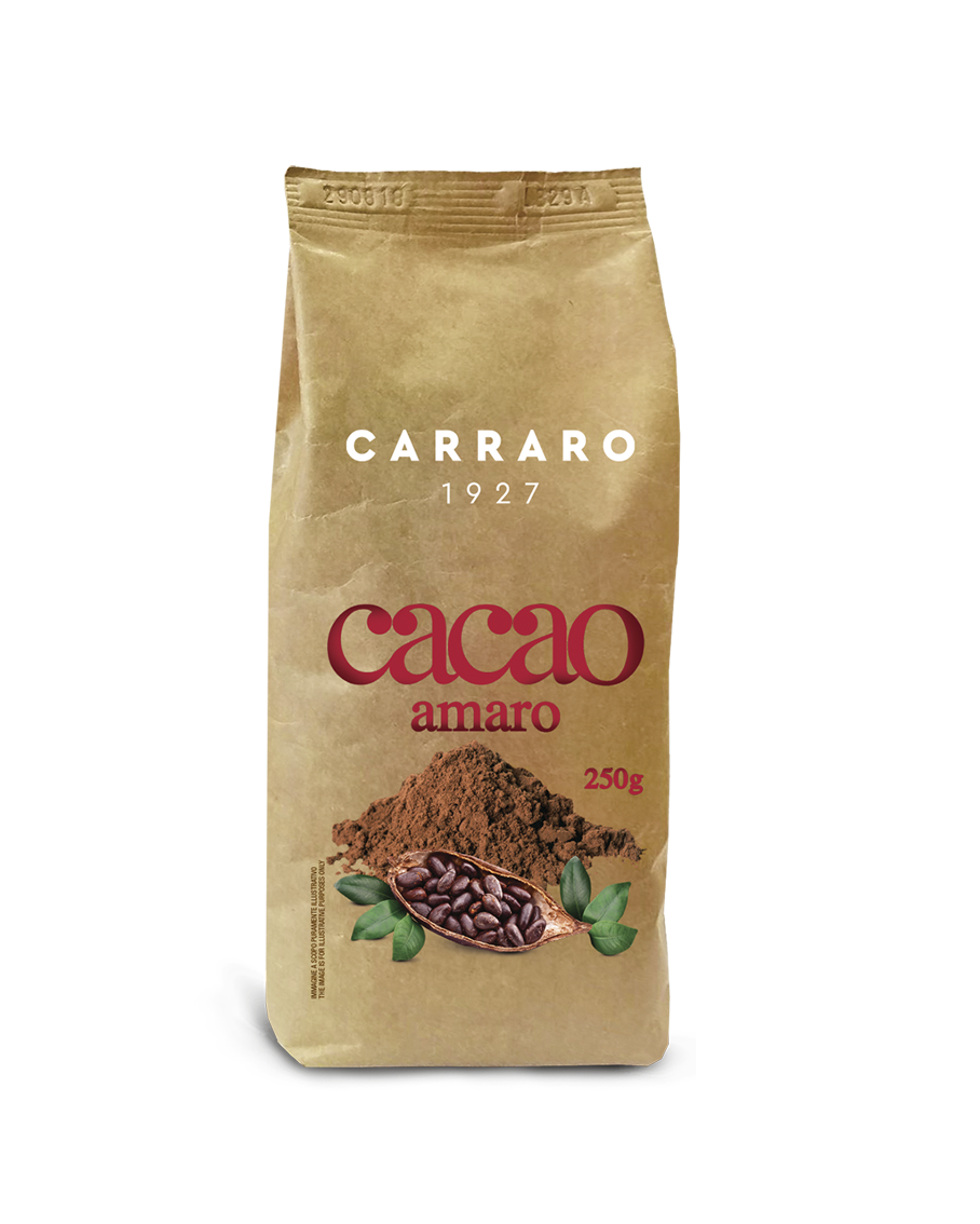 Carraro Amaro Bitter Cocoa Powder 500g – 20/22% Cocoa Butter