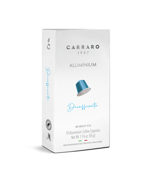 Decaffeinated, Aluminium Compatible Nespresso® Capsules