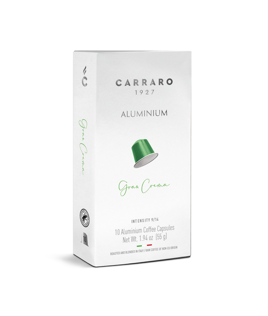 Gran Crema,Aluminium Compatible Nespresso® Capsules