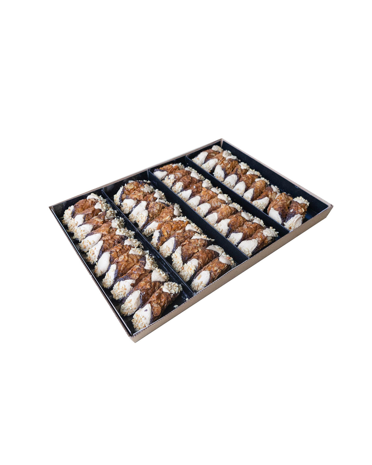 Diforti Gluten-Free Sicilian Salted Caramel Cannoli – 1.5kg Catering Tray