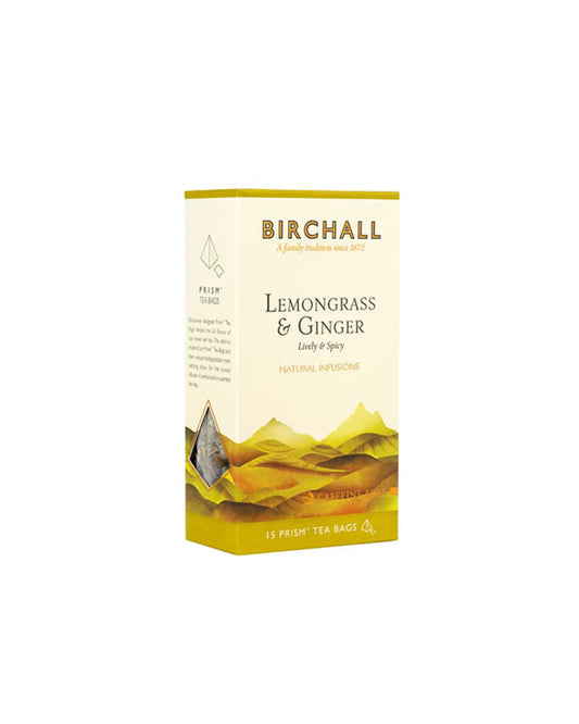 Birchall Lemongrass & Ginger Prism Tea Bags